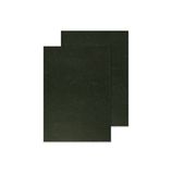 Q-Connect A4 Binding Comb Covers Leathergrain - Zwart (Pack van 100)