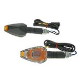 Set M10 Set knipperlichten zwart kristal helder