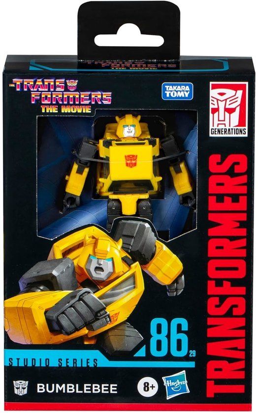 Hasbro The Transformers: The Movie Studio Series Deluxe Class Action Figure Bumblebee 11 cm