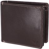 Golden Head Leren portemonnee Bari RFID Protect Scheintasche 1134 Schokoladenbraun donkerbruin