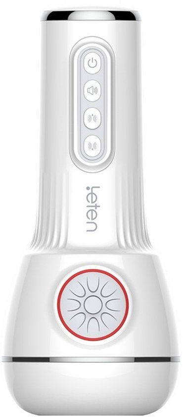 Leten SM340 Masturbator met Zuig- en Moaning Functie