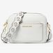 Michael Kors Jet Set Crossbody Tas Optic White