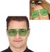 Guirca Lunettes Aviator pour carnaval/soirée déguisée - 2x - vert - Adultes - Déguisement costume