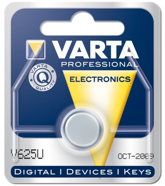 Varta V625U Alkaline Button/Coin Battery - 1.5V