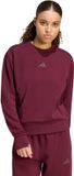 Adidas Performance Designed-For-Training Warm-Up Sweatshirt - Dames - Bordeaux
