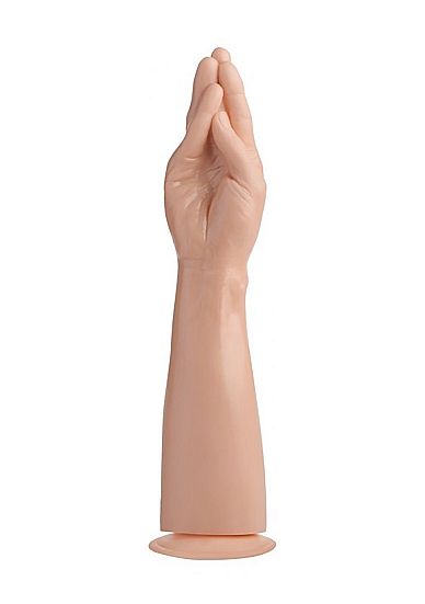 Master Series The Fister Hand and Forearm Dildo - Flesh - Beige - Polyester