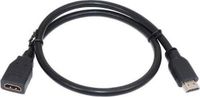 Garpex® HDMI Verlengkabel - 4K Ultra HD - Vergulde Connectoren - 30cm