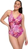 ten Cate Swim Ten Cate Badpak Soft Cup Buckle Botanical Leaves Malaga Dames Maat 42