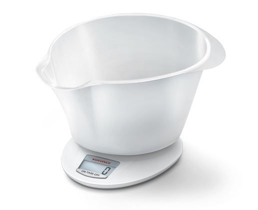 Soehnle Roma Plus - Keukenweegschaal - Wit, Transparant