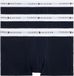 Tommy Hilfiger Heren Trunk Signature Boxer Shorts 3 Pack, Veelkleurig (Westijnhemel/Woestijnhemel/Woestijnhemel), S