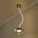 OSRAM LED hanglamp DECOR GLOW, amber/goud, Ø 38 cm, licht naar boven en naar