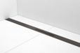 Easy Drain R-line Clean Color douchegoot 100cm brushed black chrome