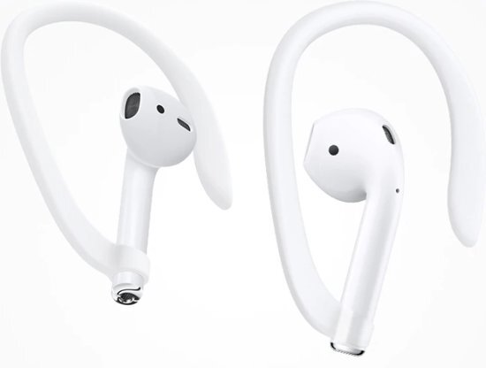 KELERINO. - Oorhaken voor Airpods - Wit - 1 paar / 2 stuks