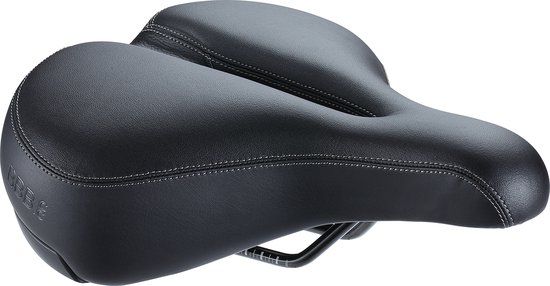 BBB Cycling SoftShape Upright Anatomic BSD-128 Zadel - Zwart