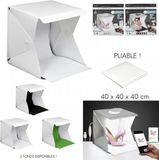 BE MIX Fotostudio set - 40x40x40 cm - Fotobox - Wit