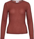 VILA Top met lange mouwen VIMIRANI Ronde hals XL Sable1