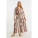 Mat Fashion Maxi Rok Ecru