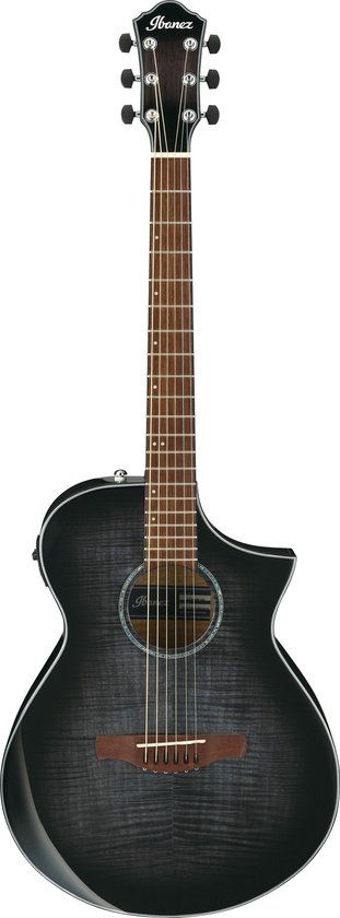 Ibanez AEWC400-TKS - Akoestische gitaar - Transparent Black Sunburst