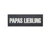 Nobby 80592 Klittenbandsticker Papas Lieblingsing, set 2 stuks