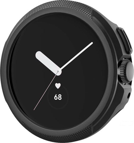 Spigen Beschermhoes Liquid Air voor Google Pixel Watch 3/2/1 41 mm Zwart