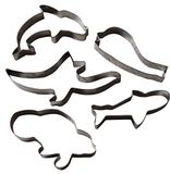 Zenker 44855 Uitsteekvormenset 5-delig Dolfijn, Walvis, Kooi, Haai, Robbe, Roestvrij Staal