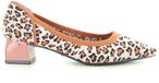 Hafjes Ravezzo Pumps Femme Bloc Talon Cognac