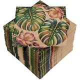 HEKU 100 servetten, 3-laags, 33 x 33 cm, Tropical Garden