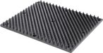 Kerbl Excellent Borstelmat - Bevordert het dierenwelzijn en is een weldaad voor huid en haar - Geschikt voor paarden, kalveren en geiten - L40xB30cm - Zwart