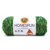 Lion Brand Yarn Company 790-604 Homespun Garen, Bos, One Skein