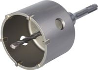 Wolfcraft 1 foret de perçage annulaire avec mandrin SDS-plus