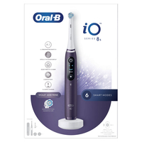 Oral-B iO 8S - Vibrerende tandenborstel - Paars, Wit