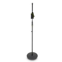 Gravity MS 23 - Microfoonstatief, ronde voet - zwart