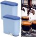 Philips 2X Filtre à eau adapté pour machine à café AquaClean – compatible avec CA6903/10 CA6903/22 Serie 2200 3200 4300 5400 Saeco HD SM – filtre anti-calcaire pour café