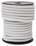 Rubberen WERKA PRO Elastische spanband, wit, Ø 10 mm x 20 m