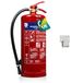 Smartwares Extincteur Poudre - 6 kg - pour Feux ABC - Adapté pour Gros véhicules & domiciles - Support Inclus - FEX-15167