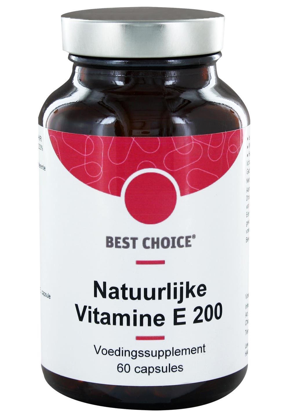 Best Choice Vit E 200 Capsules 60st