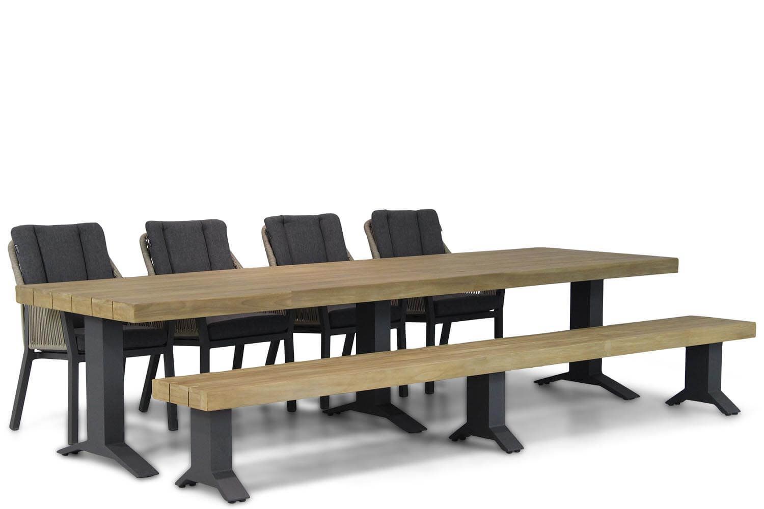 Lifestyle Verona/Superior 330 cm dining tuinset 6-delig - 7434253240273