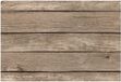 Cosy & Trendy Tafel Placemats - 10 stuks - bruin - houten planken print - PVC - 44 x 28 cm