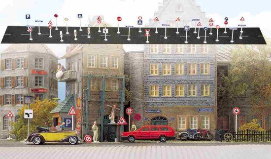 Busch & Müller VERKEHRSZEICHEN H0 - 4001738060287