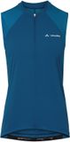 VAUDE Matera FZ Tricot SL Dames Fietsshirt Slim Fit Shore Blue