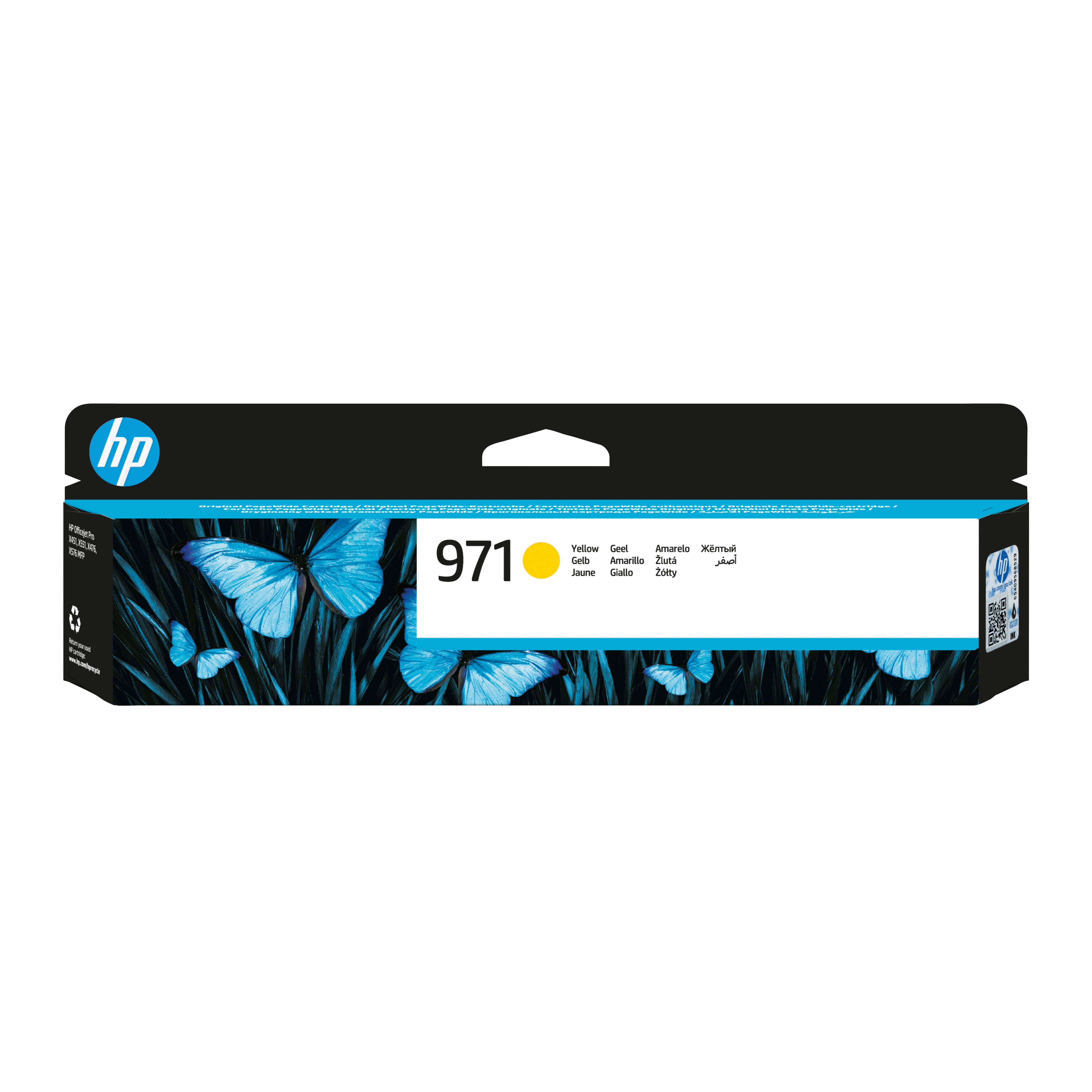 HP 971 Original Yellow Ink Cartridge