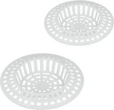 Metaltex Gootsteenfilter Universeel - 2 stuks - 7 Cm - Wit