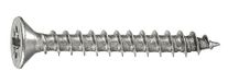 Connex Universele schroeven 4,0 x 25 mm - 1 kg grootverpakking - verzonken kop - PZ Pozidriv aandrijving - volledige schroefdraad - roestvrij staal