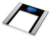 Inventum PW708ZW Personenweegschaal - Digitaal - Lichaamsanalyse - 10 gebruikers - Tot 180 kg - Zwart/RVS/Transparant