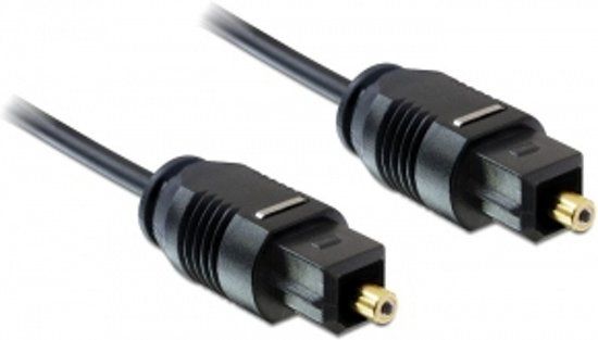 DeLOCK 2m Toslink Standard 2m TOSLINK TOSLINK Zwart audio kabel