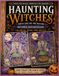 Haunting Witches White Line Art Ink Tracing Reverse Watercolor Coloring Book for Adults