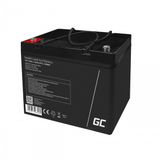 Green Cell 12V 55Ah M6 (Bolt) Terminal VRLA AGM accu