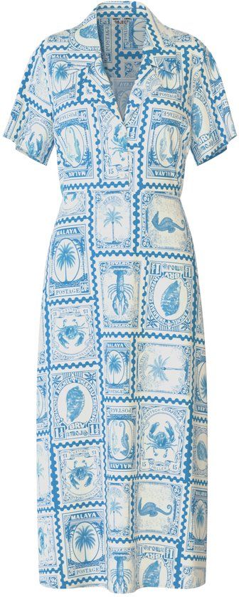 Object Maxi jurk Korte mouwen