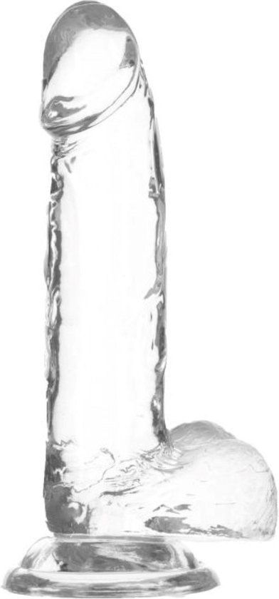 Addiction Crystal - Transparante Dildo - 20 cm