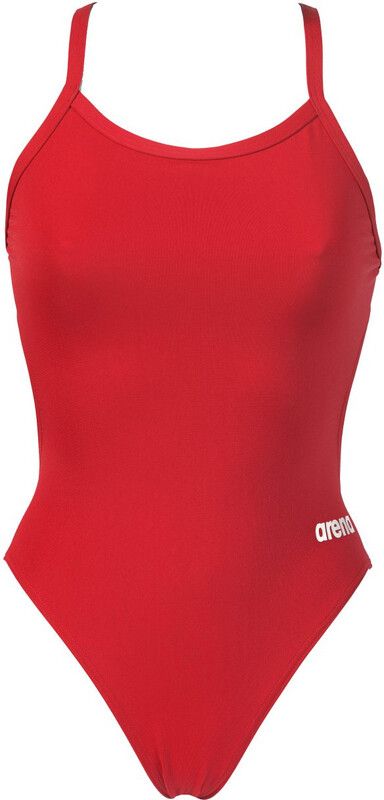 arena Team Challenge Solid Women's Swimsuit, Red